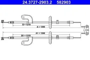 Seilzug, Feststellbremse hinten ATE 24.3727-2903.2