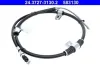 Seilzug, Feststellbremse hinten links ATE 24.3727-3130.2 Bild Seilzug, Feststellbremse hinten links ATE 24.3727-3130.2