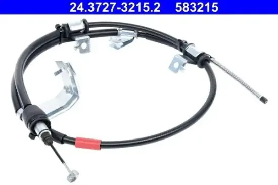Seilzug, Feststellbremse hinten links ATE 24.3727-3215.2 Bild Seilzug, Feststellbremse hinten links ATE 24.3727-3215.2