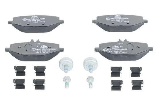 Bremsbelagsatz, Scheibenbremse Hinterachse ATE 13.0460-2642.2 Bild Bremsbelagsatz, Scheibenbremse Hinterachse ATE 13.0460-2642.2
