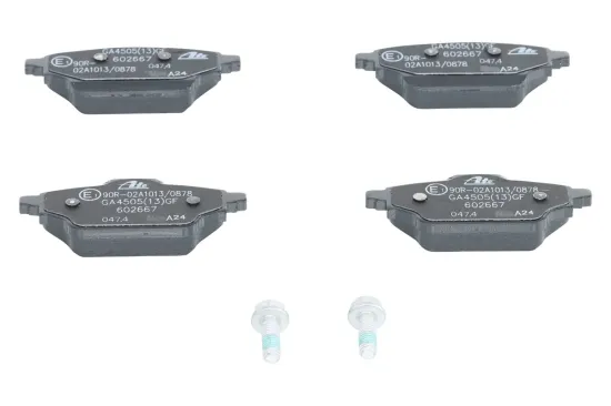 Bremsbelagsatz, Scheibenbremse Hinterachse ATE 13.0460-2667.2 Bild Bremsbelagsatz, Scheibenbremse Hinterachse ATE 13.0460-2667.2