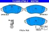 Bremsbelagsatz, Scheibenbremse ATE 13.0460-2764.2 Bild Bremsbelagsatz, Scheibenbremse ATE 13.0460-2764.2