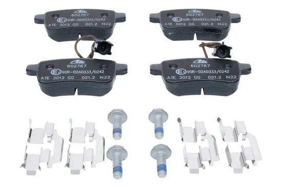 Bremsbelagsatz, Scheibenbremse Hinterachse ATE 13.0460-2767.2 Bild Bremsbelagsatz, Scheibenbremse Hinterachse ATE 13.0460-2767.2