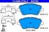 Bremsbelagsatz, Scheibenbremse ATE 13.0460-2784.2 Bild Bremsbelagsatz, Scheibenbremse ATE 13.0460-2784.2