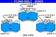 Bremsbelagsatz, Scheibenbremse ATE 13.0460-2825.2