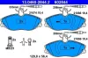 Bremsbelagsatz, Scheibenbremse ATE 13.0460-2844.2 Bild Bremsbelagsatz, Scheibenbremse ATE 13.0460-2844.2