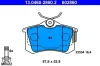 Bremsbelagsatz, Scheibenbremse ATE 13.0460-2860.2 Bild Bremsbelagsatz, Scheibenbremse ATE 13.0460-2860.2