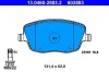 Bremsbelagsatz, Scheibenbremse ATE 13.0460-2883.2 Bild Bremsbelagsatz, Scheibenbremse ATE 13.0460-2883.2