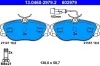 Bremsbelagsatz, Scheibenbremse ATE 13.0460-2979.2 Bild Bremsbelagsatz, Scheibenbremse ATE 13.0460-2979.2