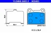 Bremsbelagsatz, Scheibenbremse ATE 13.0460-3403.2 Bild Bremsbelagsatz, Scheibenbremse ATE 13.0460-3403.2