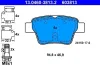 Bremsbelagsatz, Scheibenbremse ATE 13.0460-3813.2 Bild Bremsbelagsatz, Scheibenbremse ATE 13.0460-3813.2