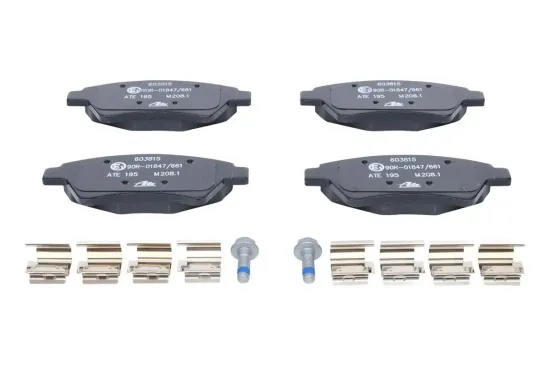 Bremsbelagsatz, Scheibenbremse Vorderachse ATE 13.0460-3815.2 Bild Bremsbelagsatz, Scheibenbremse Vorderachse ATE 13.0460-3815.2
