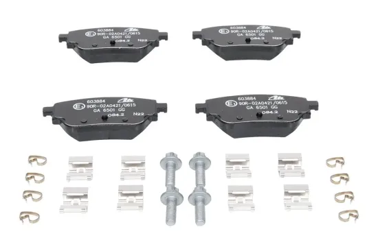Bremsbelagsatz, Scheibenbremse ATE 13.0460-3884.2 Bild Bremsbelagsatz, Scheibenbremse ATE 13.0460-3884.2