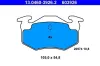 Bremsbelagsatz, Scheibenbremse ATE 13.0460-3926.2 Bild Bremsbelagsatz, Scheibenbremse ATE 13.0460-3926.2