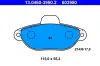 Bremsbelagsatz, Scheibenbremse ATE 13.0460-3950.2 Bild Bremsbelagsatz, Scheibenbremse ATE 13.0460-3950.2