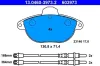 Bremsbelagsatz, Scheibenbremse ATE 13.0460-3973.2 Bild Bremsbelagsatz, Scheibenbremse ATE 13.0460-3973.2