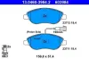 Bremsbelagsatz, Scheibenbremse ATE 13.0460-3984.2 Bild Bremsbelagsatz, Scheibenbremse ATE 13.0460-3984.2