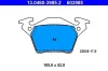 Bremsbelagsatz, Scheibenbremse ATE 13.0460-3985.2 Bild Bremsbelagsatz, Scheibenbremse ATE 13.0460-3985.2