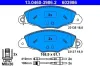 Bremsbelagsatz, Scheibenbremse ATE 13.0460-3986.2 Bild Bremsbelagsatz, Scheibenbremse ATE 13.0460-3986.2