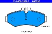 Bremsbelagsatz, Scheibenbremse ATE 13.0460-3990.2