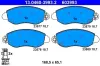 Bremsbelagsatz, Scheibenbremse ATE 13.0460-3993.2 Bild Bremsbelagsatz, Scheibenbremse ATE 13.0460-3993.2