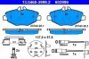 Bremsbelagsatz, Scheibenbremse ATE 13.0460-3999.2 Bild Bremsbelagsatz, Scheibenbremse ATE 13.0460-3999.2