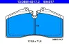 Bremsbelagsatz, Scheibenbremse ATE 13.0460-4017.2 Bild Bremsbelagsatz, Scheibenbremse ATE 13.0460-4017.2