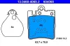 Bremsbelagsatz, Scheibenbremse ATE 13.0460-4065.2 Bild Bremsbelagsatz, Scheibenbremse ATE 13.0460-4065.2