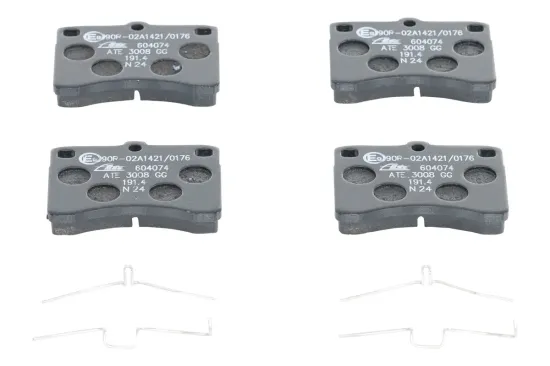 Bremsbelagsatz, Scheibenbremse Vorderachse ATE 13.0460-4074.2 Bild Bremsbelagsatz, Scheibenbremse Vorderachse ATE 13.0460-4074.2