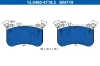 Bremsbelagsatz, Scheibenbremse Vorderachse ATE 13.0460-4719.2
