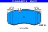 Bremsbelagsatz, Scheibenbremse ATE 13.0460-4817.2 Bild Bremsbelagsatz, Scheibenbremse ATE 13.0460-4817.2