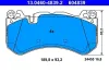 Bremsbelagsatz, Scheibenbremse ATE 13.0460-4839.2 Bild Bremsbelagsatz, Scheibenbremse ATE 13.0460-4839.2