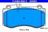 Bremsbelagsatz, Scheibenbremse ATE 13.0460-4863.2 Bild Bremsbelagsatz, Scheibenbremse ATE 13.0460-4863.2