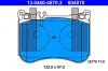 Bremsbelagsatz, Scheibenbremse ATE 13.0460-4870.2 Bild Bremsbelagsatz, Scheibenbremse ATE 13.0460-4870.2