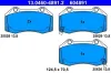 Bremsbelagsatz, Scheibenbremse ATE 13.0460-4891.2 Bild Bremsbelagsatz, Scheibenbremse ATE 13.0460-4891.2