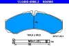 Bremsbelagsatz, Scheibenbremse ATE 13.0460-4966.2 Bild Bremsbelagsatz, Scheibenbremse ATE 13.0460-4966.2