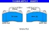 Bremsbelagsatz, Scheibenbremse ATE 13.0460-4972.2 Bild Bremsbelagsatz, Scheibenbremse ATE 13.0460-4972.2