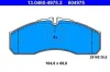 Bremsbelagsatz, Scheibenbremse ATE 13.0460-4975.2 Bild Bremsbelagsatz, Scheibenbremse ATE 13.0460-4975.2