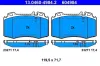 Bremsbelagsatz, Scheibenbremse ATE 13.0460-4984.2 Bild Bremsbelagsatz, Scheibenbremse ATE 13.0460-4984.2