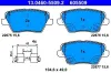 Bremsbelagsatz, Scheibenbremse Hinterachse ATE 13.0460-5509.2 Bild Bremsbelagsatz, Scheibenbremse Hinterachse ATE 13.0460-5509.2