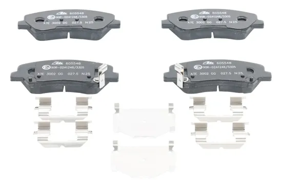 Bremsbelagsatz, Scheibenbremse Vorderachse ATE 13.0460-5548.2 Bild Bremsbelagsatz, Scheibenbremse Vorderachse ATE 13.0460-5548.2