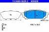 Bremsbelagsatz, Scheibenbremse Hinterachse ATE 13.0460-5628.2 Bild Bremsbelagsatz, Scheibenbremse Hinterachse ATE 13.0460-5628.2