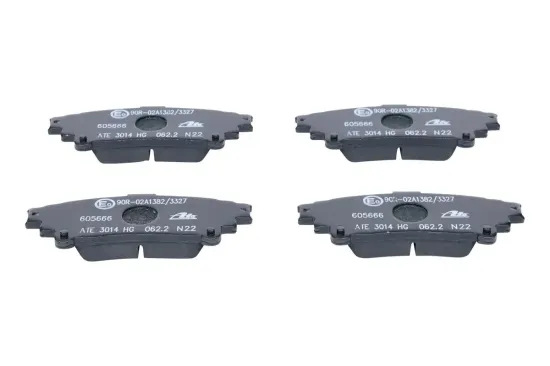 Bremsbelagsatz, Scheibenbremse Hinterachse ATE 13.0460-5666.2 Bild Bremsbelagsatz, Scheibenbremse Hinterachse ATE 13.0460-5666.2