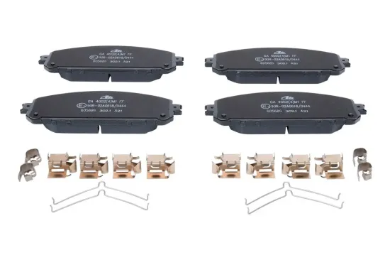 Bremsbelagsatz, Scheibenbremse Vorderachse ATE 13.0460-5689.2 Bild Bremsbelagsatz, Scheibenbremse Vorderachse ATE 13.0460-5689.2