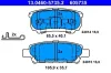 Bremsbelagsatz, Scheibenbremse Hinterachse ATE 13.0460-5735.2 Bild Bremsbelagsatz, Scheibenbremse Hinterachse ATE 13.0460-5735.2