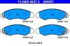 Bremsbelagsatz, Scheibenbremse Vorderachse ATE 13.0460-5837.2 Bild Bremsbelagsatz, Scheibenbremse Vorderachse ATE 13.0460-5837.2