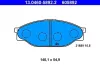 Bremsbelagsatz, Scheibenbremse Vorderachse ATE 13.0460-5892.2 Bild Bremsbelagsatz, Scheibenbremse Vorderachse ATE 13.0460-5892.2