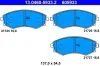 Bremsbelagsatz, Scheibenbremse ATE 13.0460-5933.2 Bild Bremsbelagsatz, Scheibenbremse ATE 13.0460-5933.2