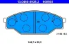 Bremsbelagsatz, Scheibenbremse ATE 13.0460-5938.2 Bild Bremsbelagsatz, Scheibenbremse ATE 13.0460-5938.2