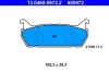 Bremsbelagsatz, Scheibenbremse ATE 13.0460-5972.2 Bild Bremsbelagsatz, Scheibenbremse ATE 13.0460-5972.2